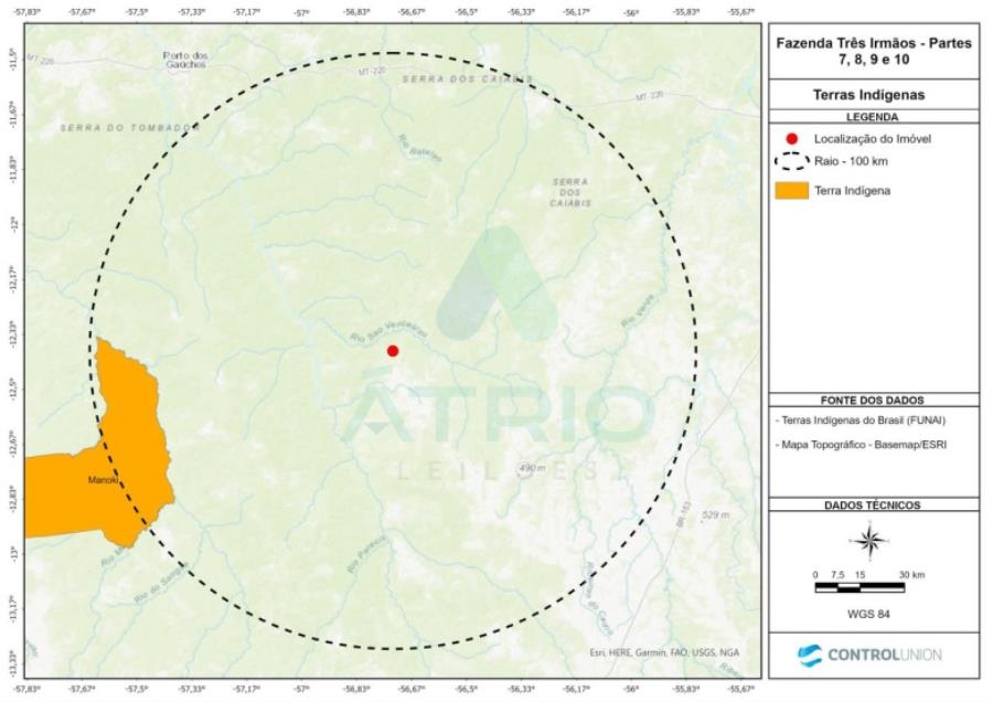 4 Fazendas em Tapurah/MT - 1297,12ha Tapurah/MT, localizado em Tapurah - MT
